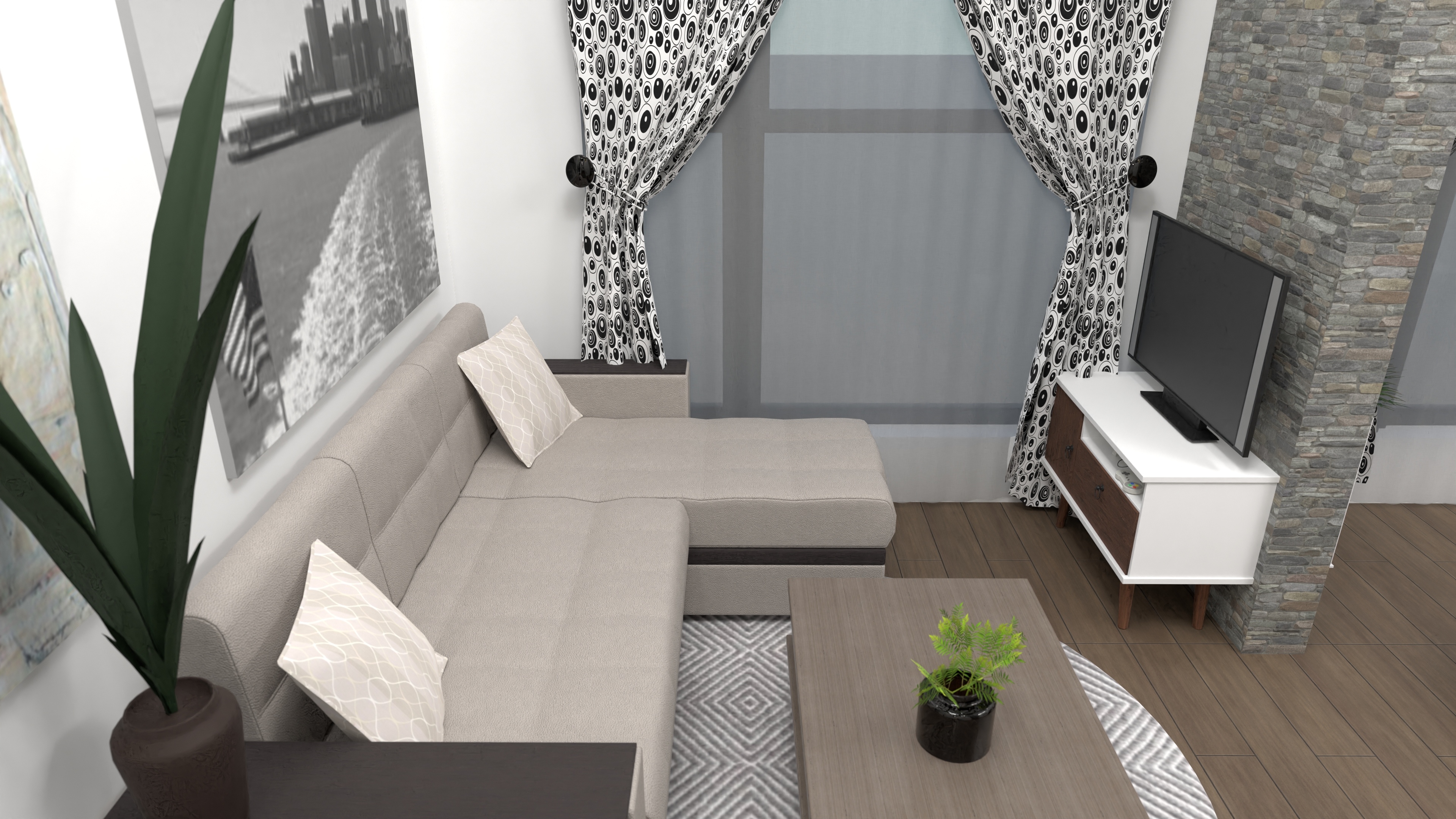Loft Apartment with gaming room #23620923 by ZACKY DESIGNER