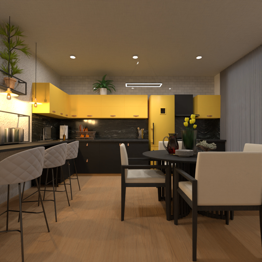 Cozinha ensolarada #12507095 by Editors Choice