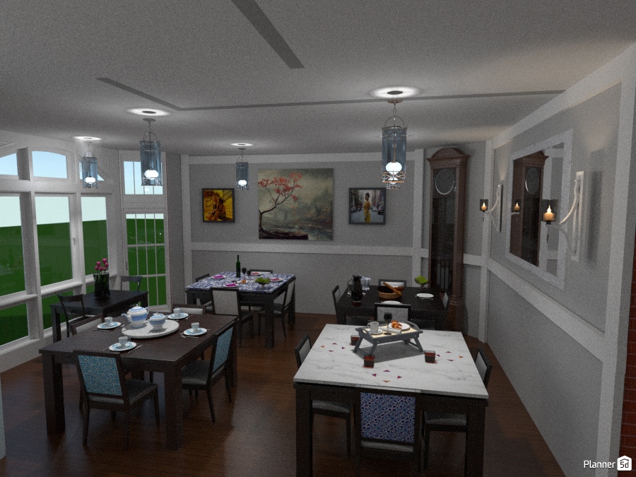 Bed and Breakfast Dining Room #1495033 by Olivia11