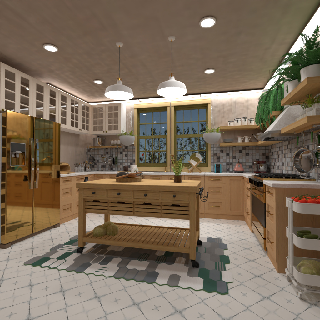 Vintage kitchen #13270667 by Editors Choice