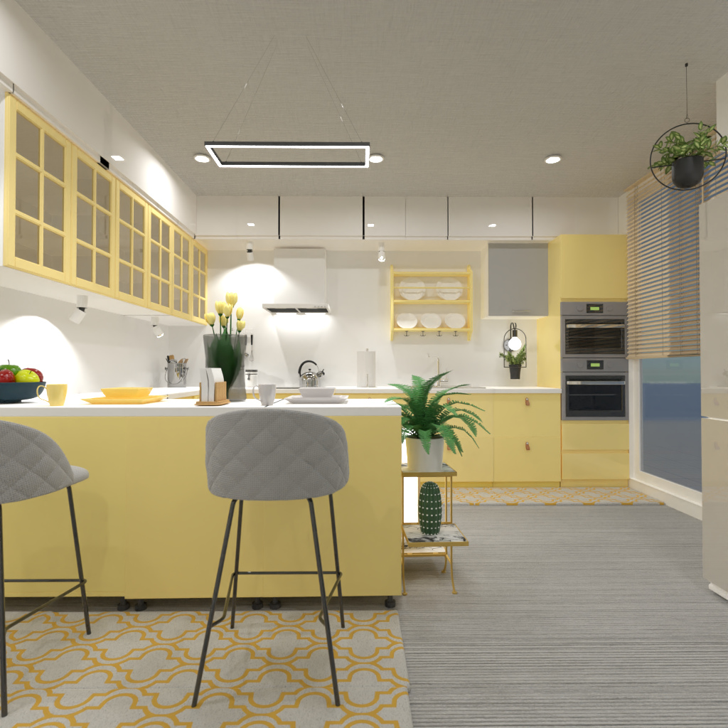 Sunny Kitchen #12539663 by Editors Choice