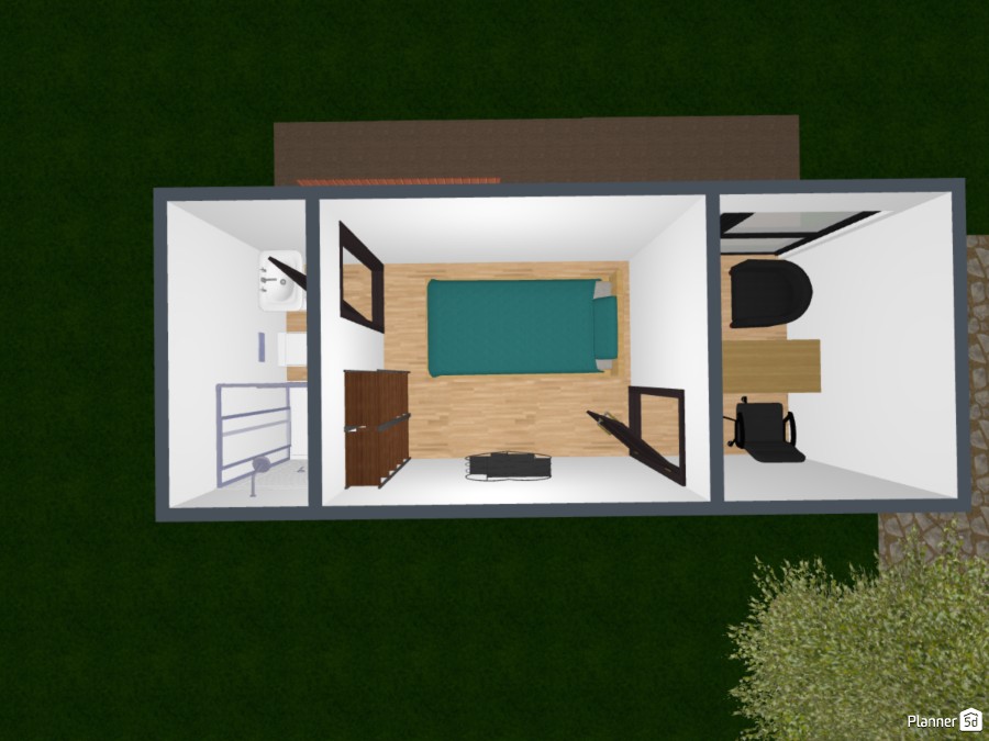 Exterior Design - Barbershop & Shop #24586800 by User 166969480