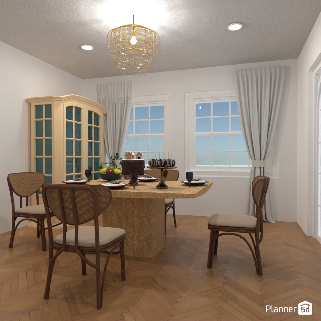 DB: Thanksgiving Day - room shell copy #23497074 by Editors Choice