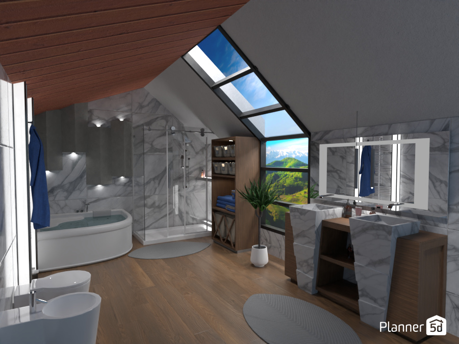 Bathroom with a view #8789369 by Ely Bnd