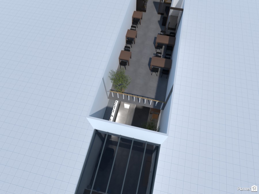 EAT ME UP Cafe #4002530 by Jen Arw