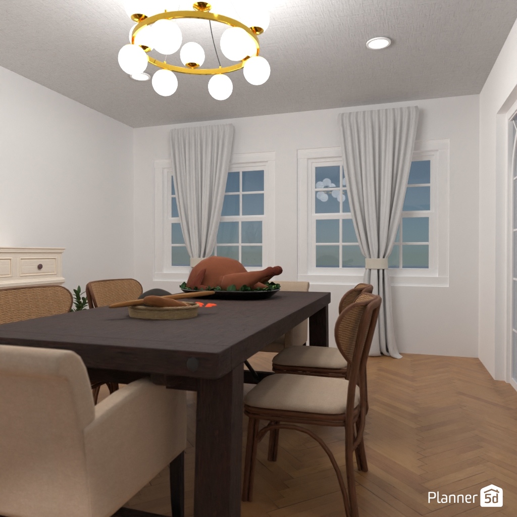 DB: Thanksgiving Day - room shell copy #23410343 by Editors Choice