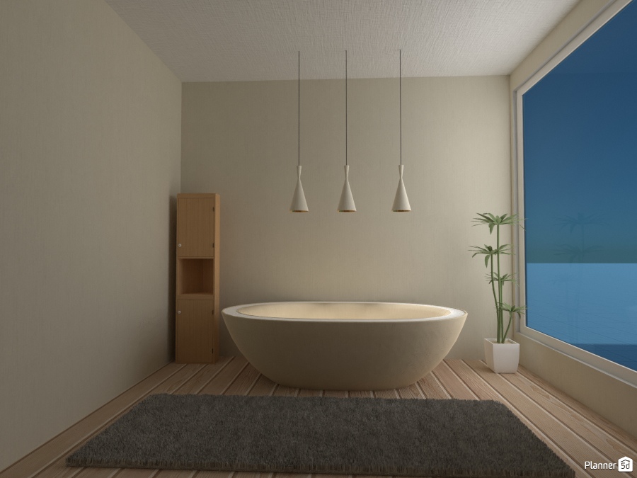 a morden and simple bathroom #2159338 by Aurora