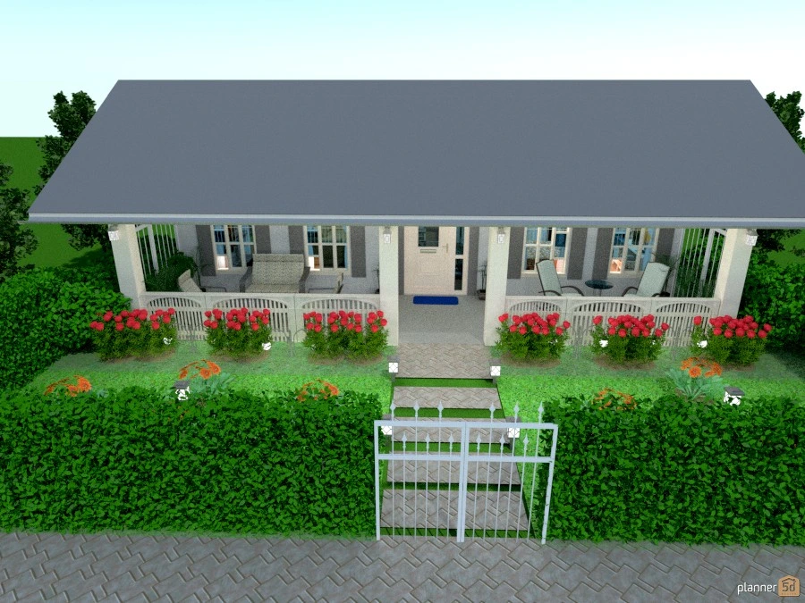 Casa Tipica Americana. #49248 by Michelle Silva