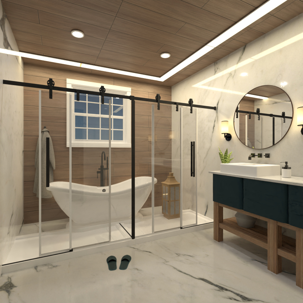 Nautical bathroom #12241108 by Editors Choice
