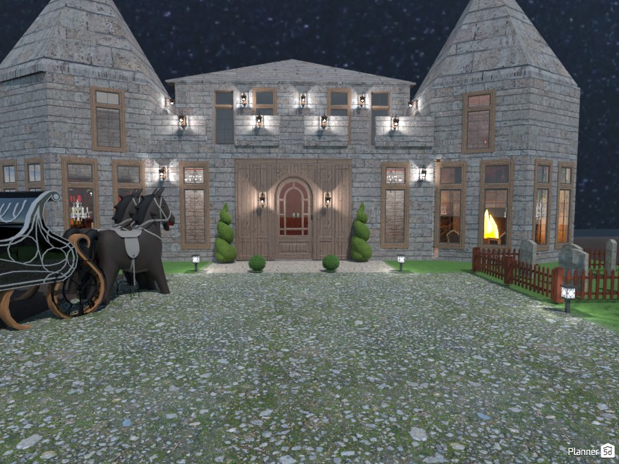 Castle #3665360 by mersomiju