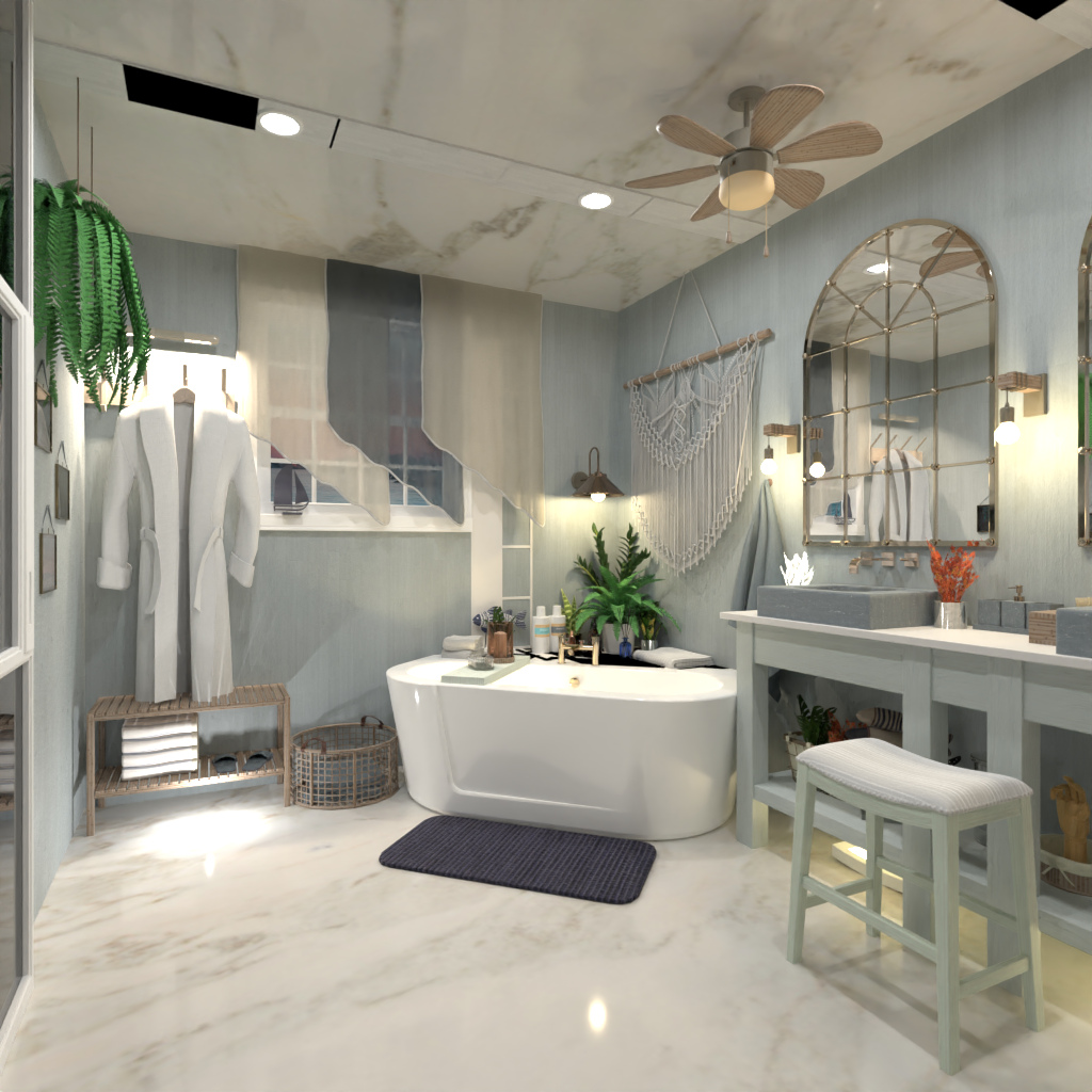 Nautical bathroom #12245251 by Editors Choice