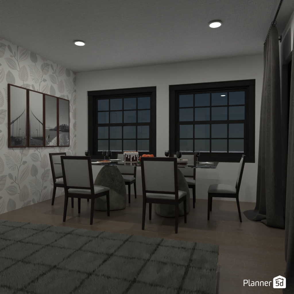 DB: Thanksgiving Day - room shell copy #23444919 by Editors Choice