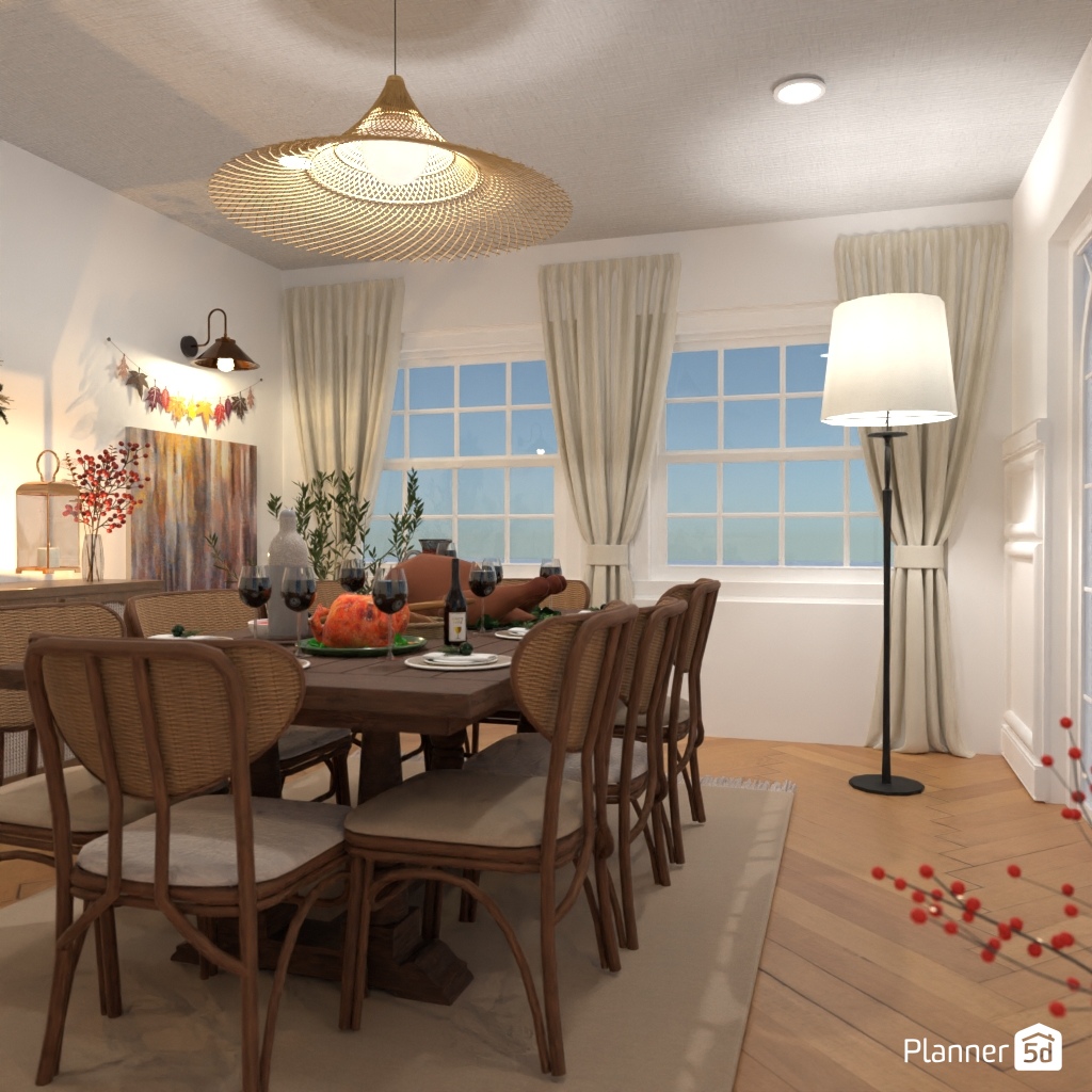 DB: Thanksgiving Day - room shell copy #23410835 by Editors Choice