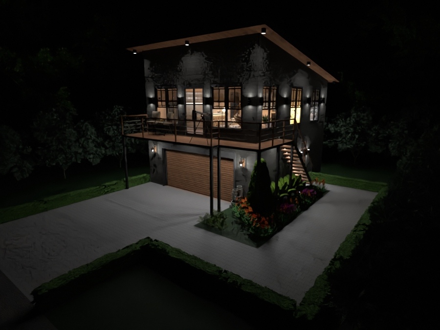 Modern Carriage House #14636299 by ZACKY DESIGNER