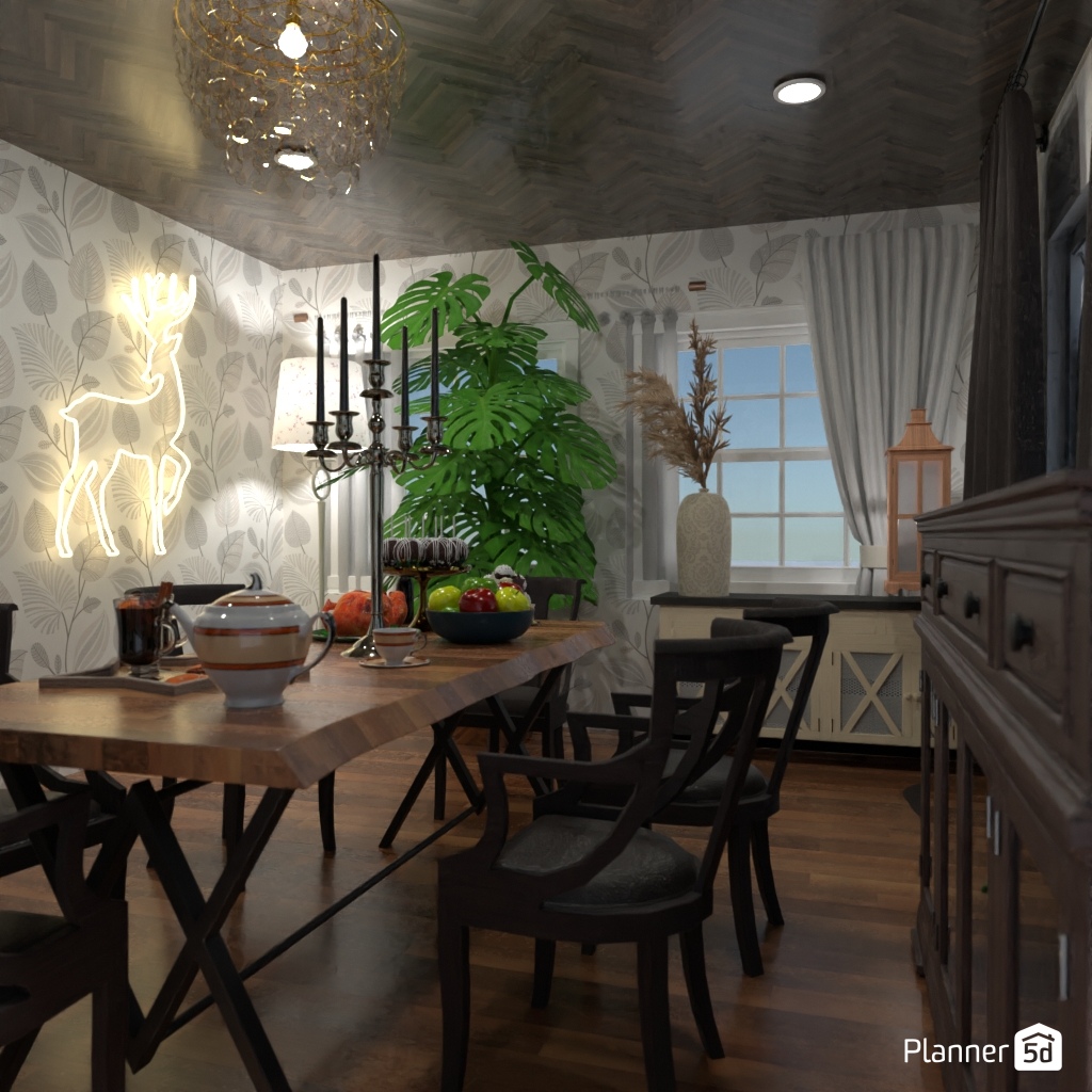 DB: Thanksgiving Day - room shell copy #23412951 by Editors Choice