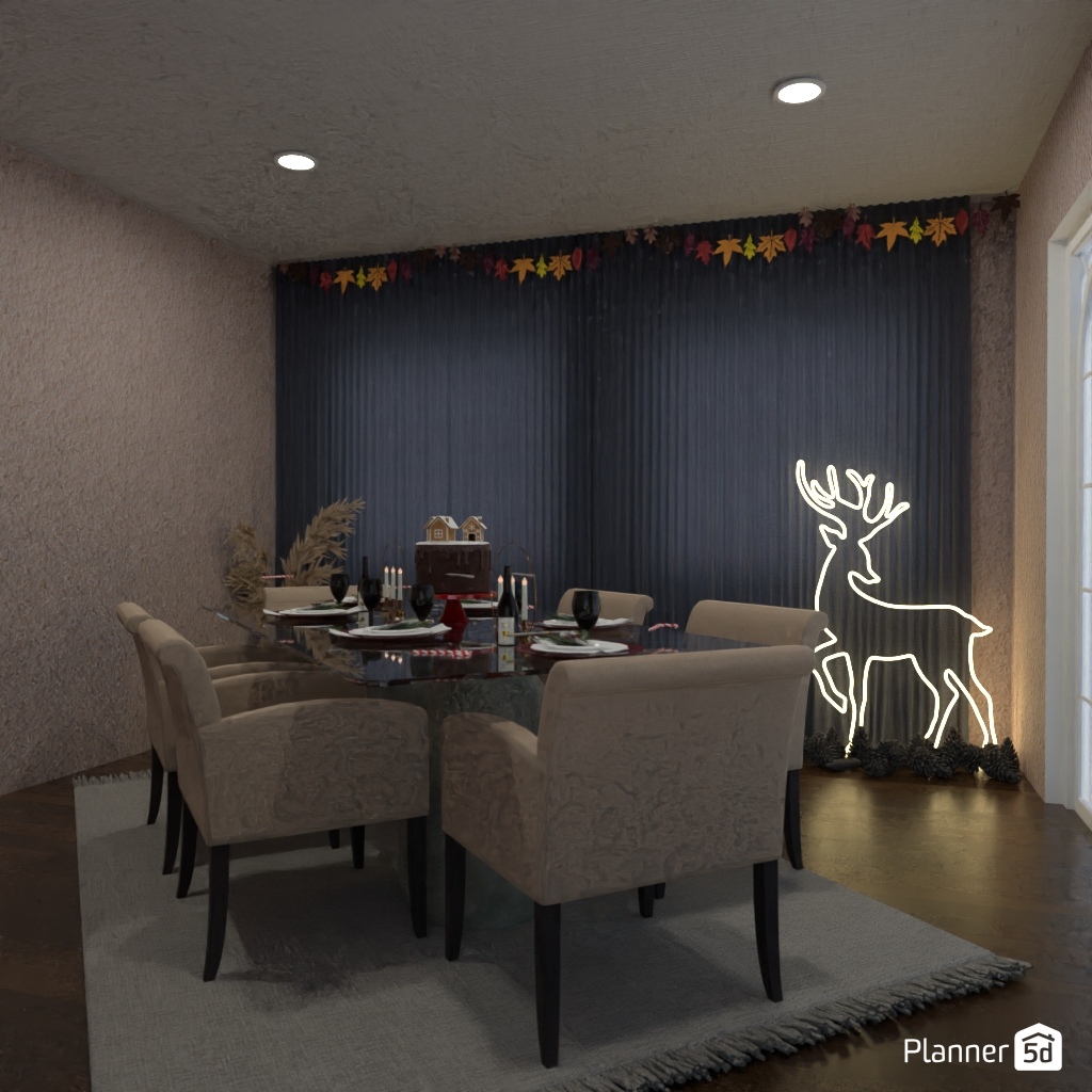 DB: Thanksgiving Day - room shell copy #23463219 by Editors Choice