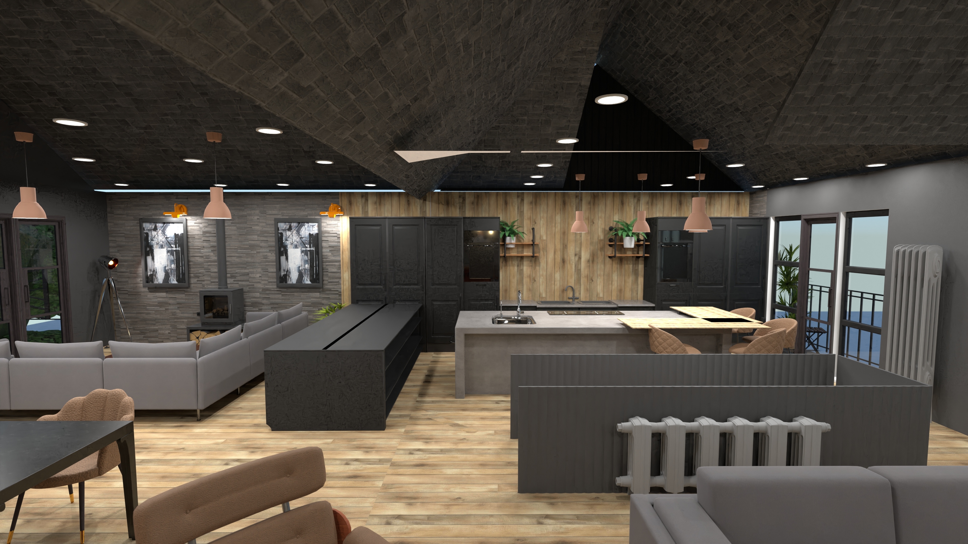 New old design! with balcony non box copy copy #24342972 by High View