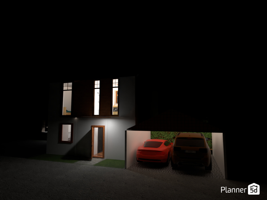 Fasad nocą #6247761 by Victor Syrotin