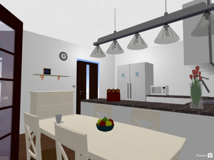 Kitchen - Free Online Design | 3D Kitchen Floor Plans by Planner 5D