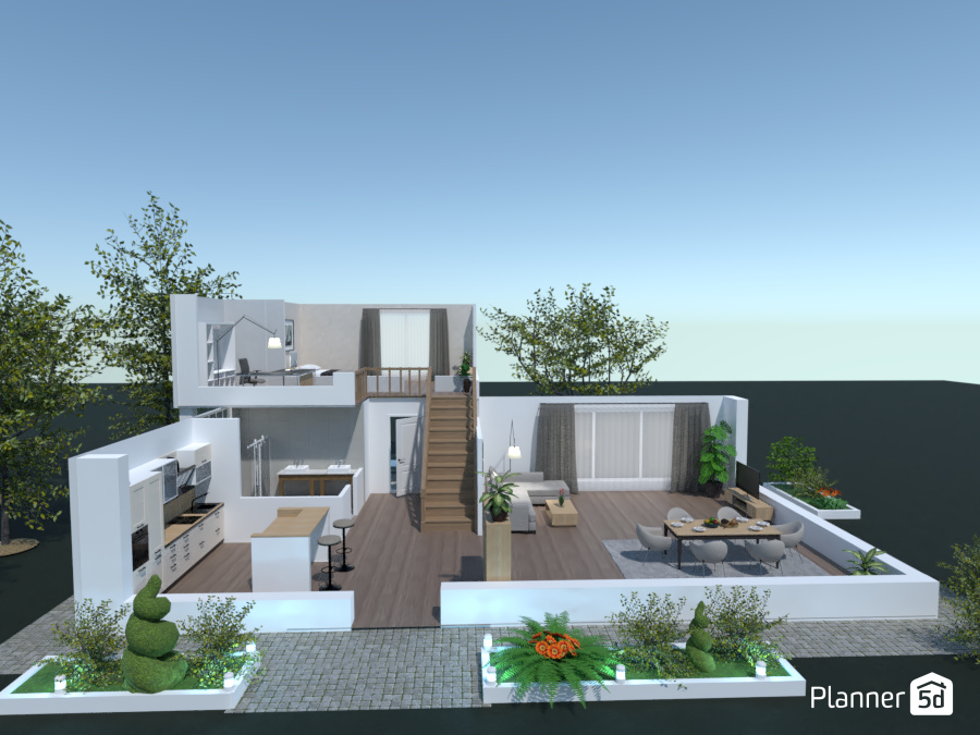 two story house #7205098 by Chat