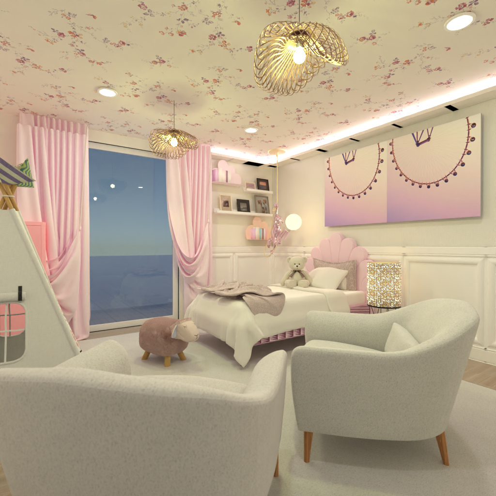 Pink Bedroom #11758736 by Editors Choice