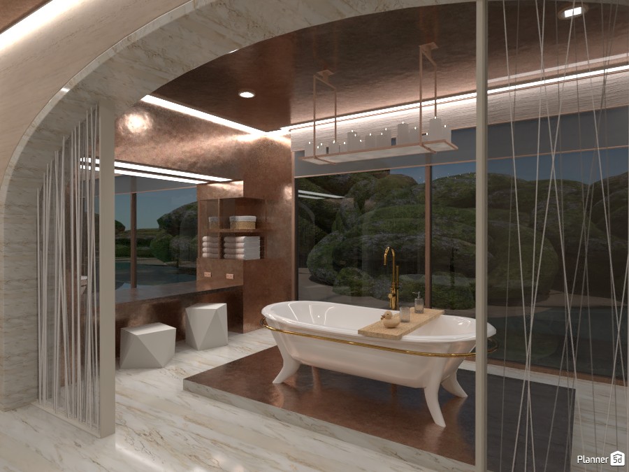 bathroom luxury hotel #4434273 Por Løu.