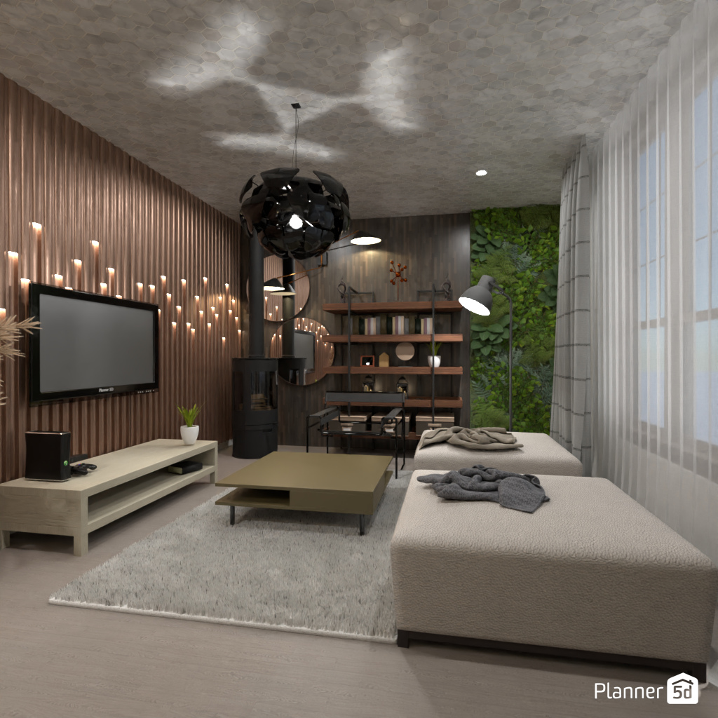 Living room without sofa #19376048 by Editors Choice