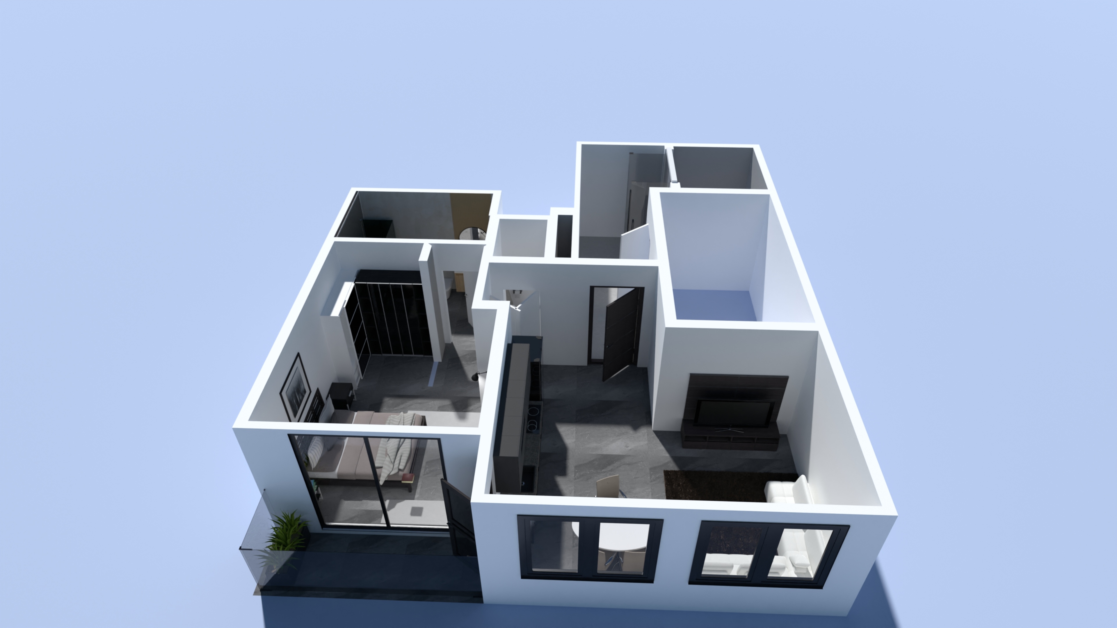 Depto tipo contrafrente #24923792 by biongroup