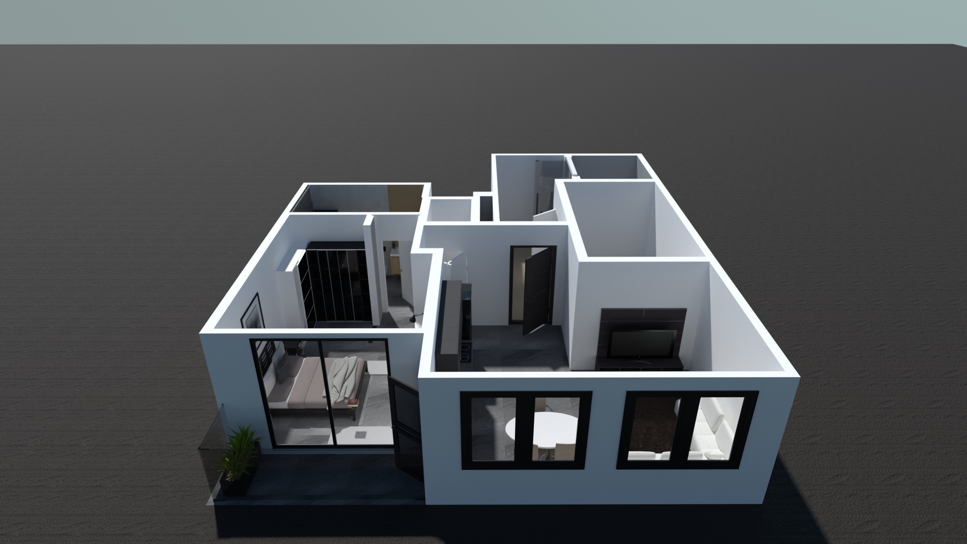 Depto tipo contrafrente #24923832 by biongroup