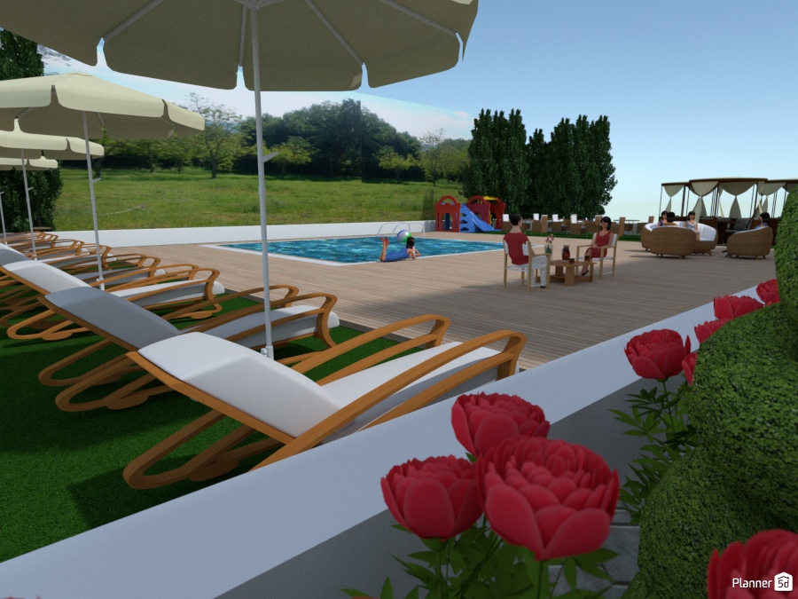 piscina #1900815 by monica cardella