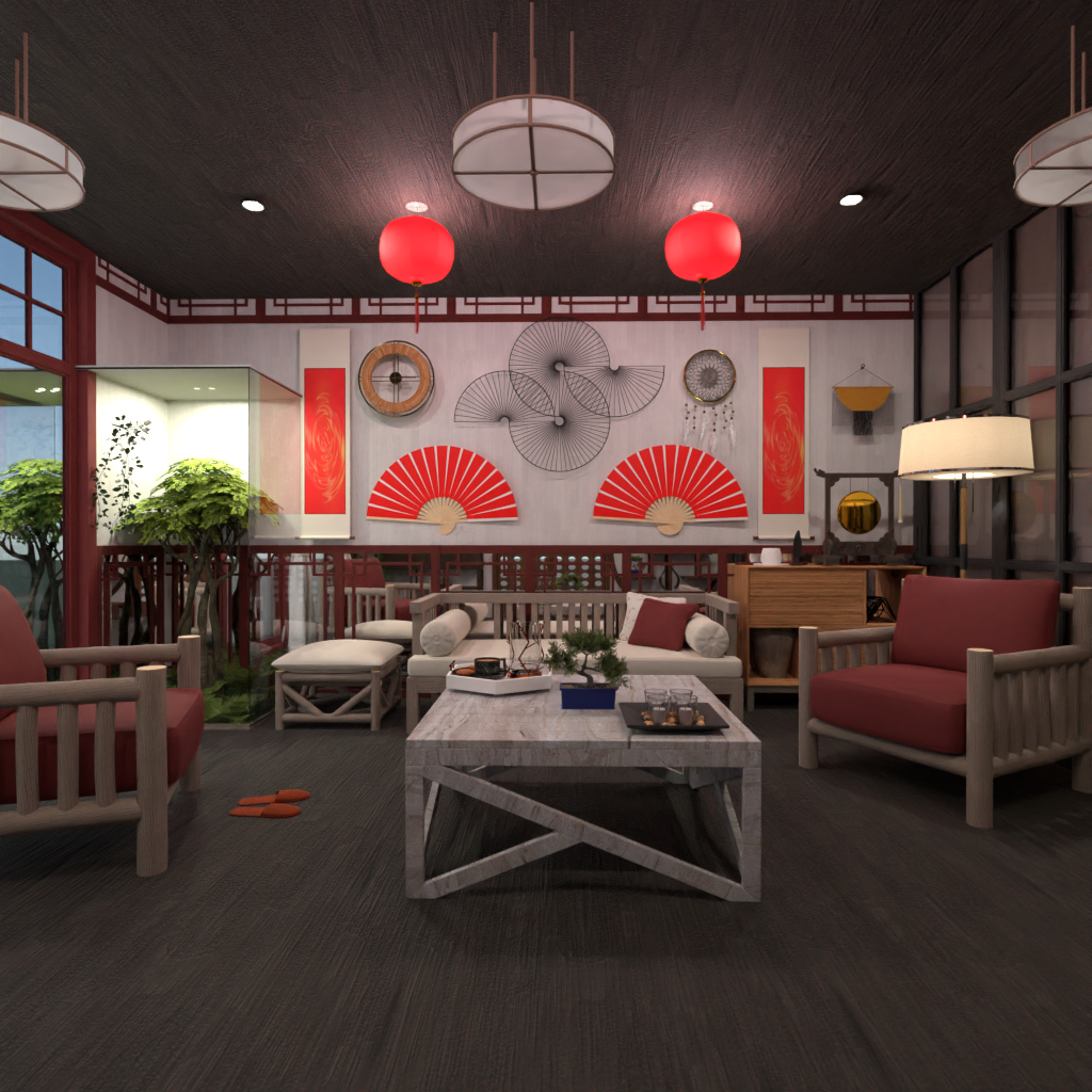 Japanese-style Living Room 15391695 by Editors Choice image