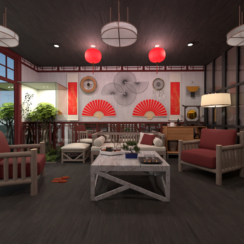 Japanese-style Living Room #3357660 by Editors Choice