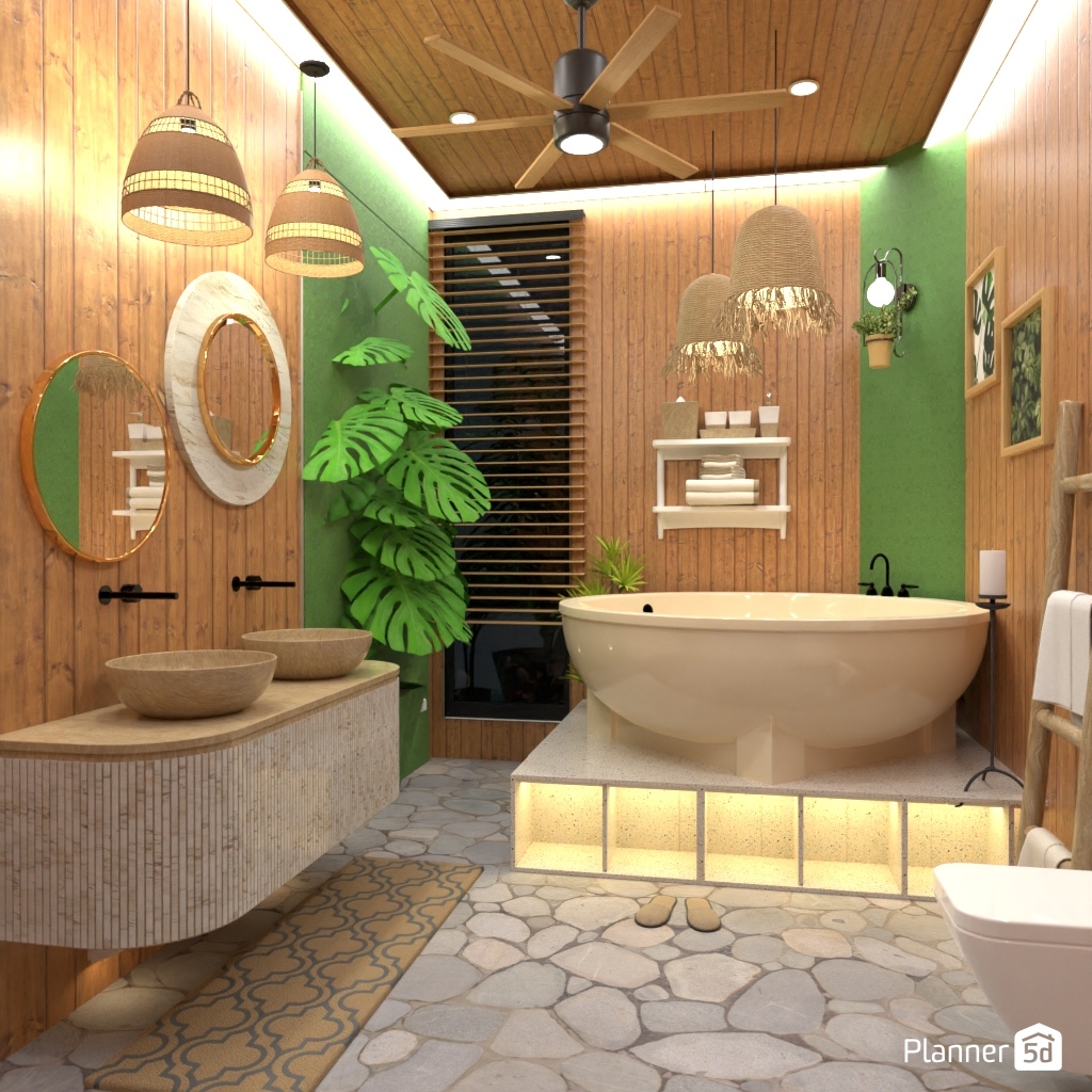 Natural bathroom #22061746 by Editors Choice