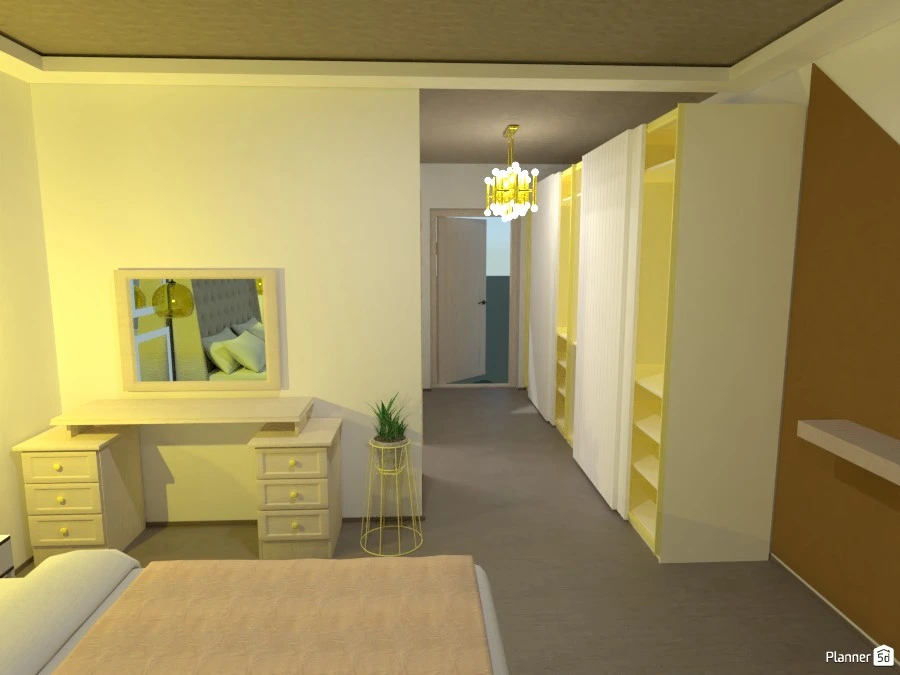 Gold and white interior #82425 by Bunny