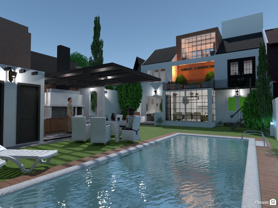 Casa Colonial Jardín #3325224 Por Ezequiel Marotta