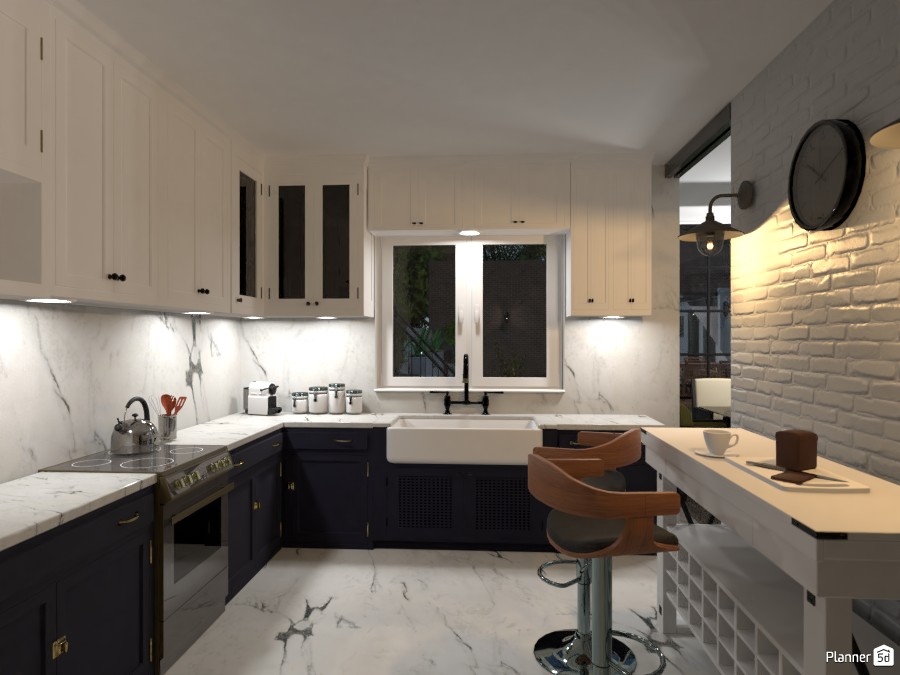 Casa Colonial Cocina -Opcion 1 #3571618 by Ezequiel Marotta