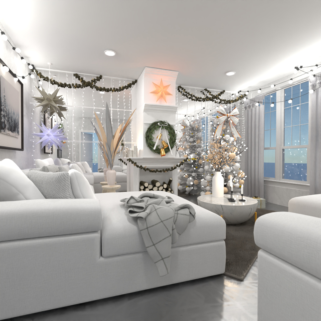 White snow living room #10673680 by Editors Choice