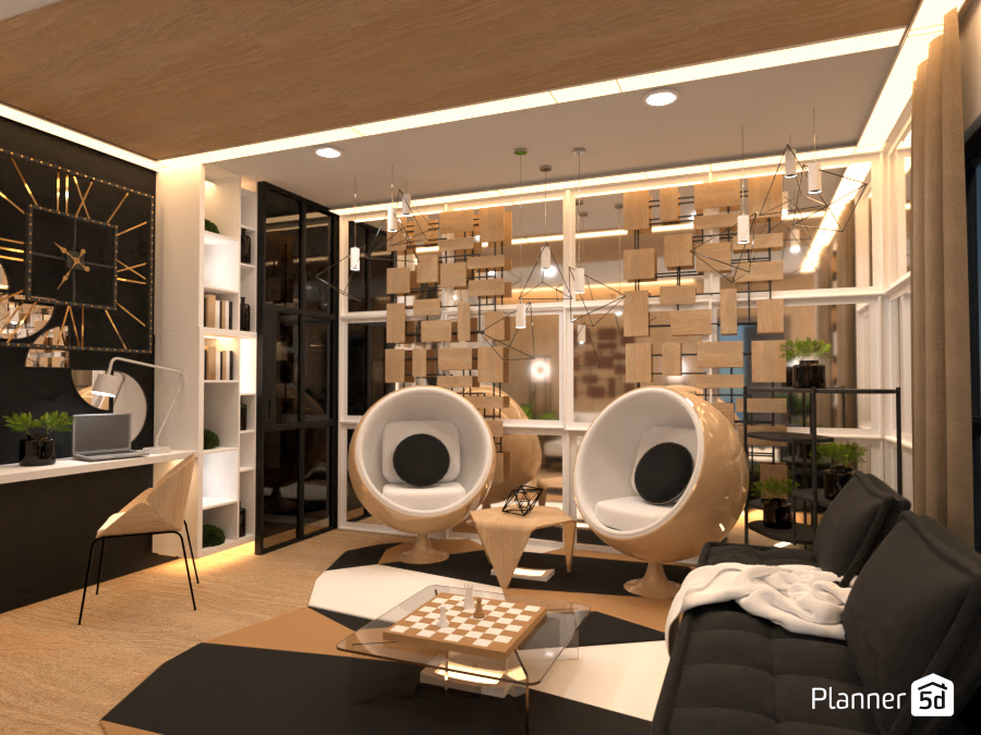 Origami room #11161656 by Anna Laros