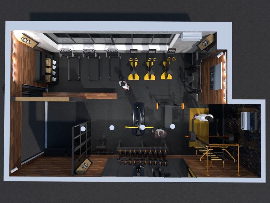 Gym #3824990 by Salvatore Reno