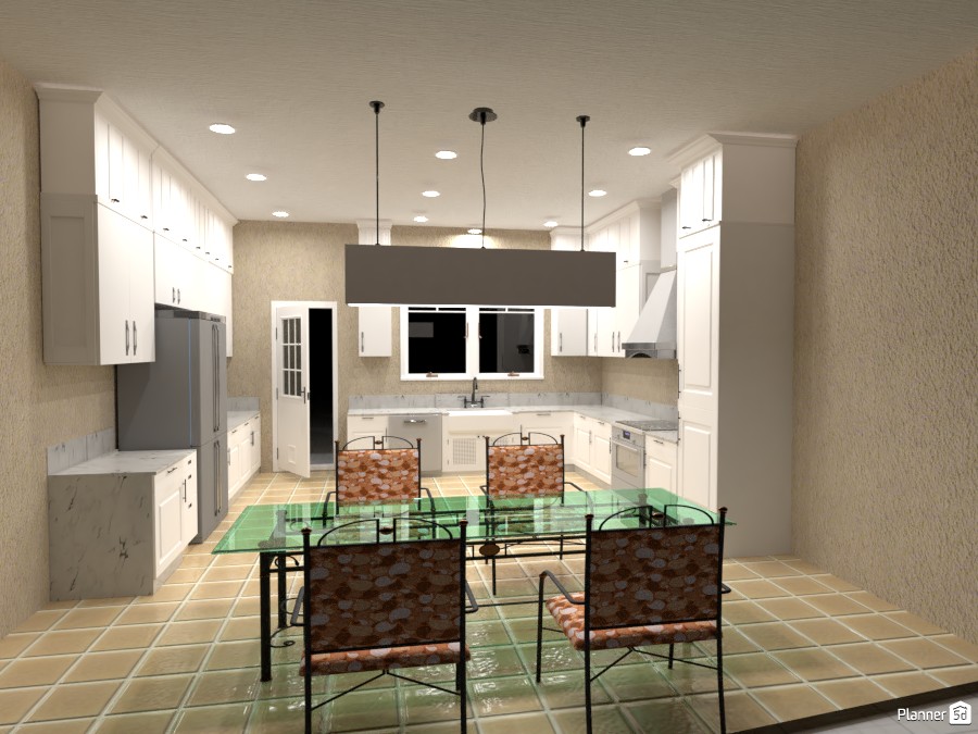 Kitchen remodeled, first draft 3875138 by Raymond Husser image