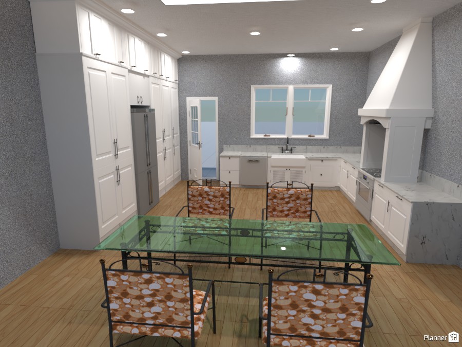 Kitchen remodeled, fourth draft #3877930 by Raymond Husser