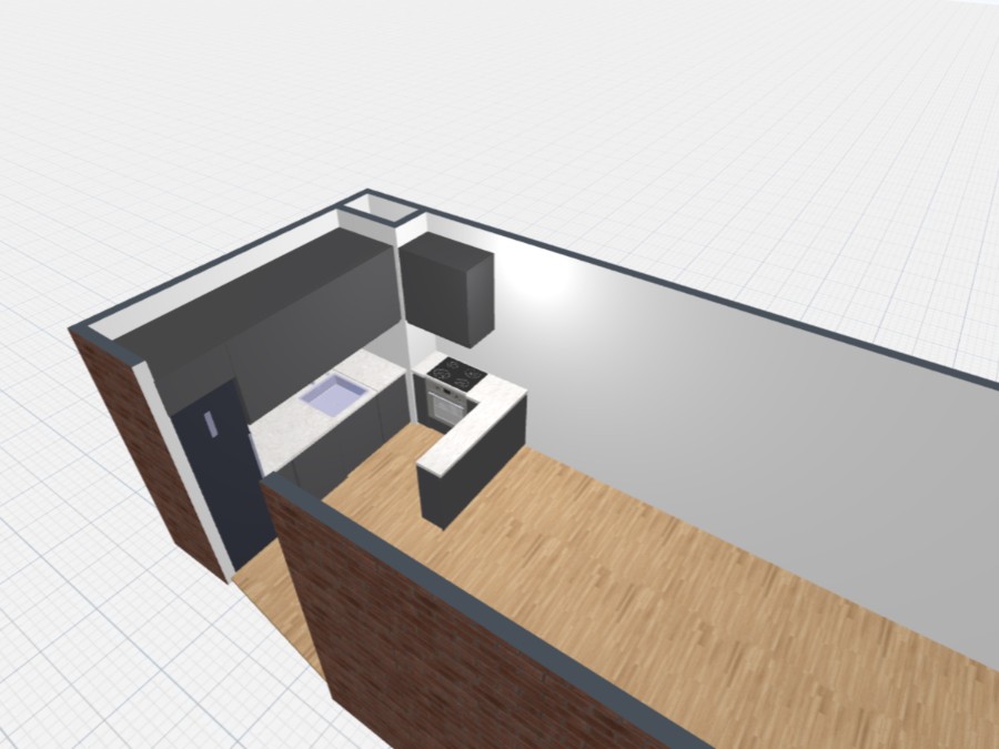 Kitchen and saloon copy #25769540 by User 175277464