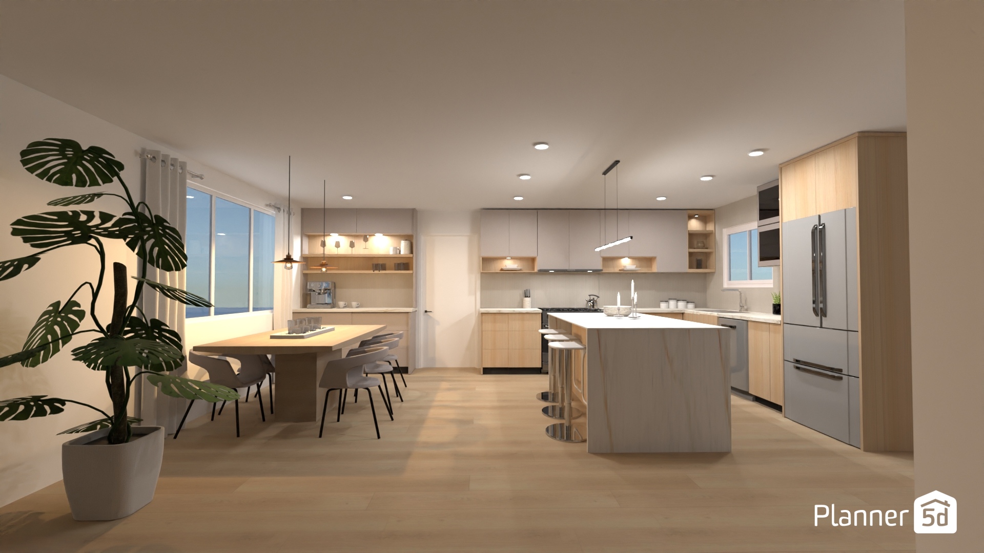 xiaoxiao kitchen/dining #23556442 by Lily