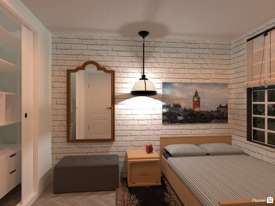 London-Inspired Bedroom #3716762 by Isabel