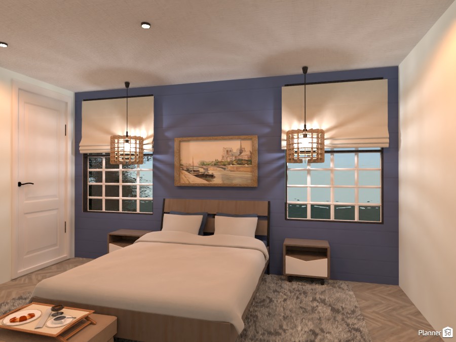 London/Coastal-Inspired Bedroom #3716791 by Isabel