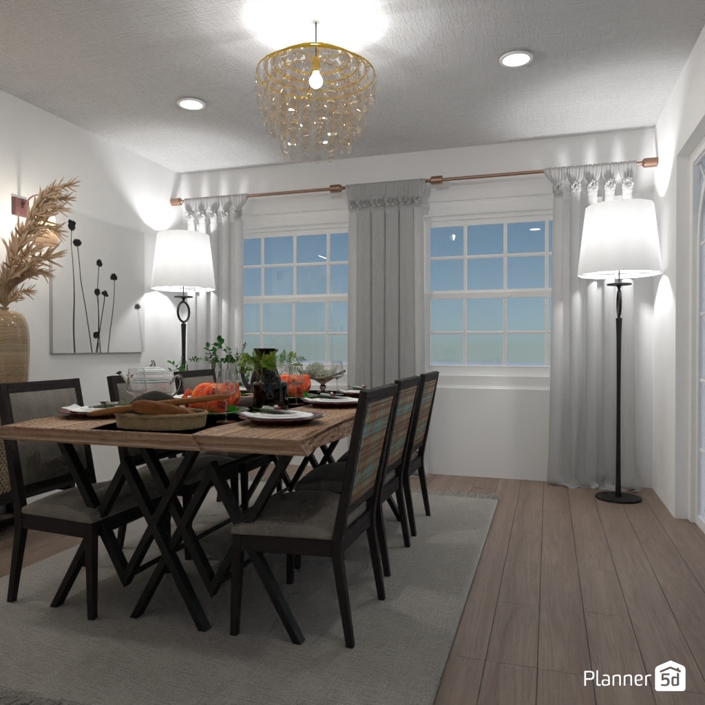 DB: Thanksgiving Day - room shell copy #23429407 by Editors Choice