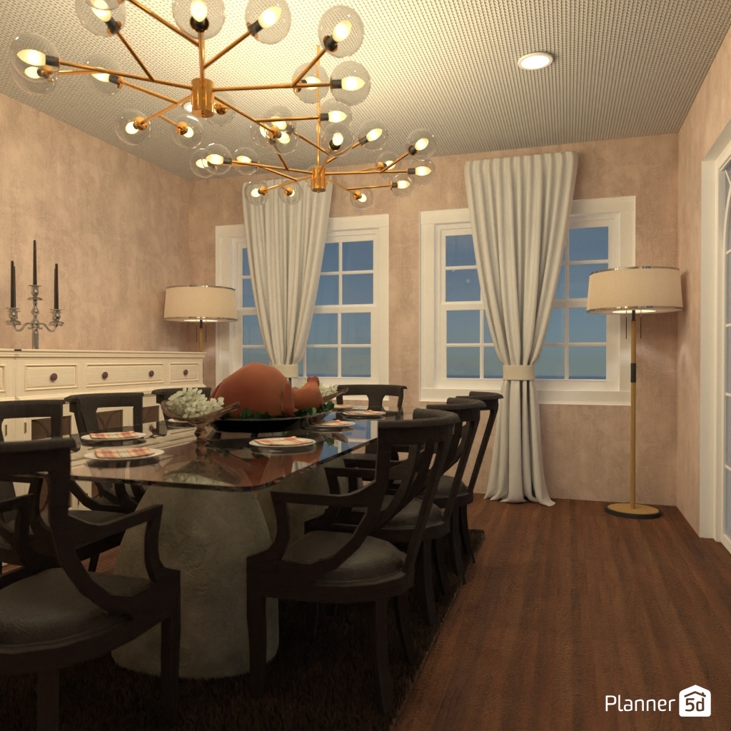 DB: Thanksgiving Day - room shell copy #23420195 by Editors Choice