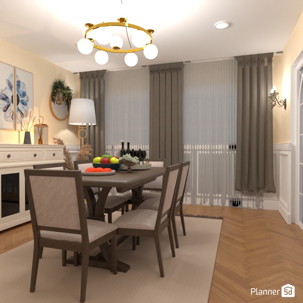 DB: Thanksgiving Day - room shell copy #23400947 by Editors Choice