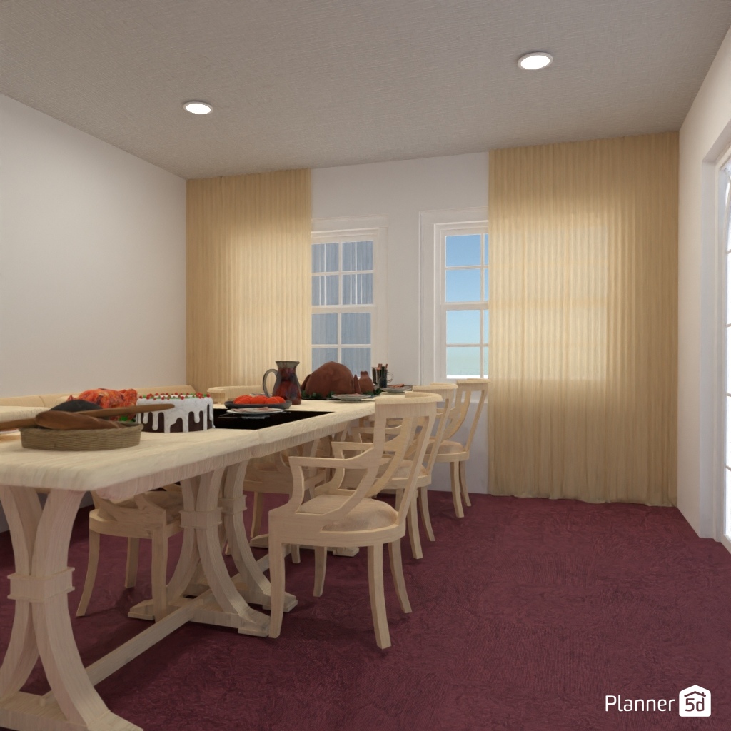 DB: Thanksgiving Day - room shell copy #23408531 by Editors Choice