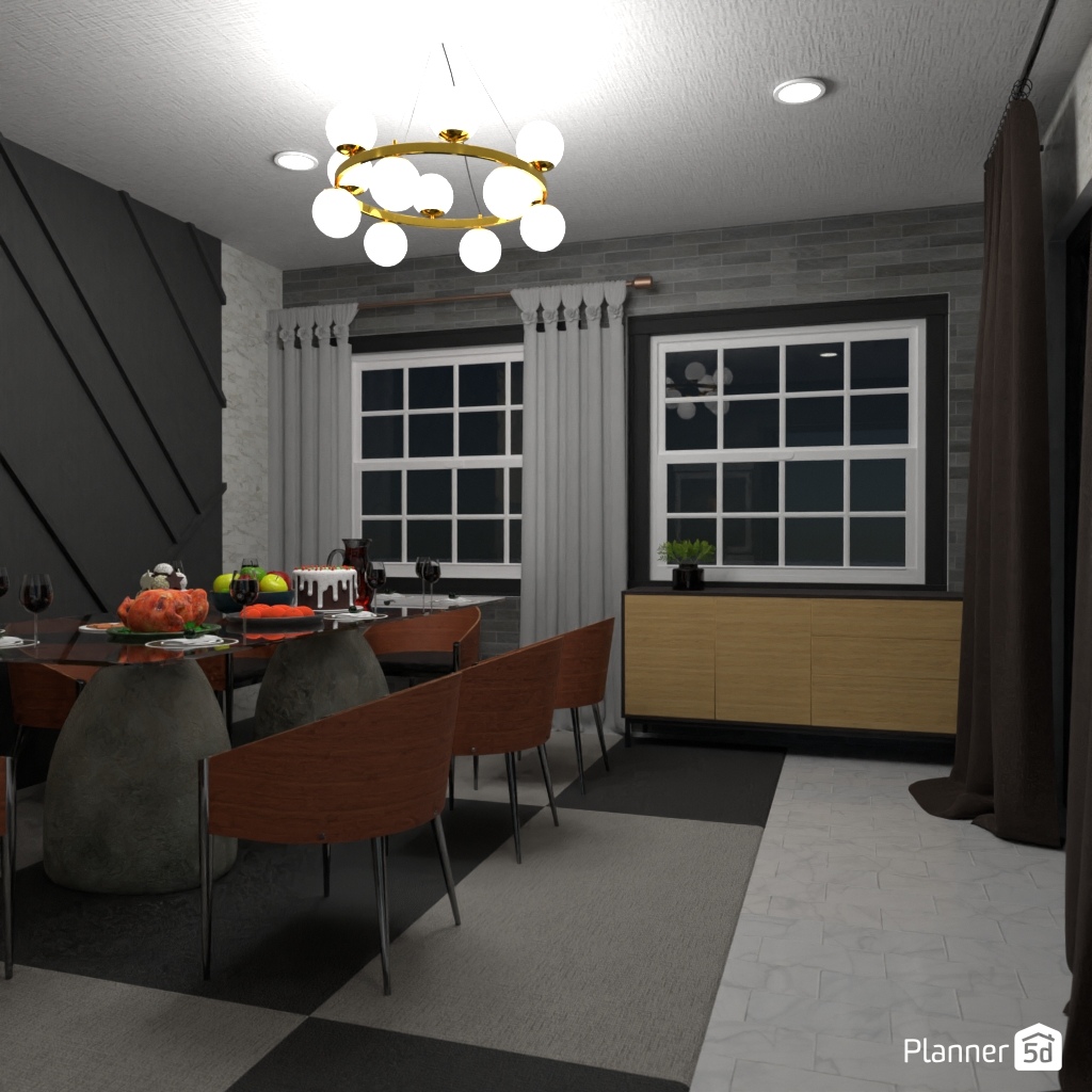 DB: Thanksgiving Day - room shell copy #23432163 by Editors Choice